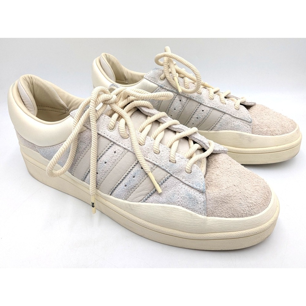 Adidas Campus Light x Bad Bunny Low Top Cloud White Men's Size 12 FZ5823
